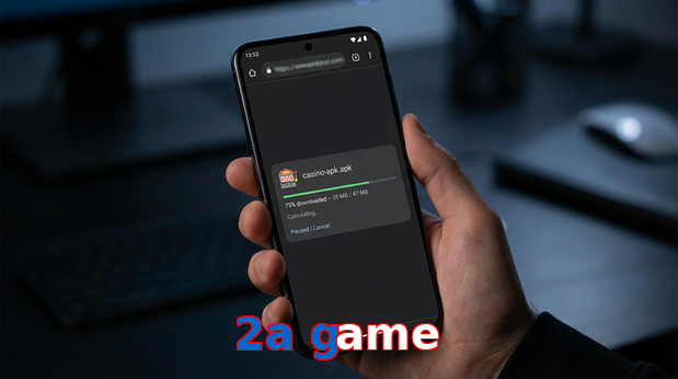 Main screen of 2A Game apk page for PK players