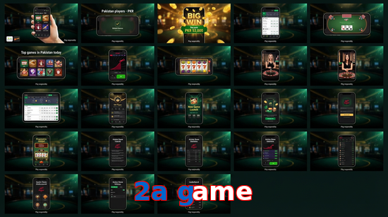 Main screen of 2A Game bet page for PK players