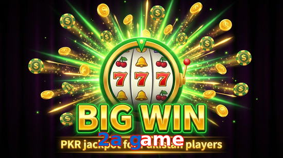 Big win animation on 2A Game slot game