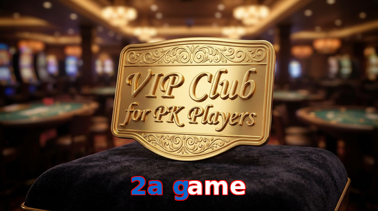 Main screen of 2A Game vip page for PK players